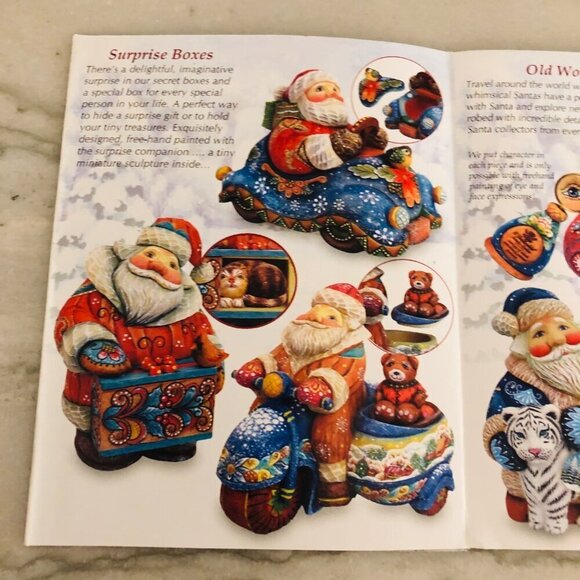 Derevo Collection G. DeBrekht Secret Surprise Santa Box Figurine Box - Picture 14 of 16